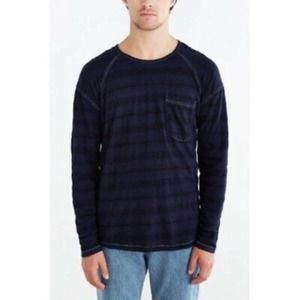 Urban‎ Outfitters Koto Blue Daimyo Blocked Long Sleeve Size Medium